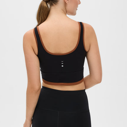 Lisse Bra Chestnut/Black