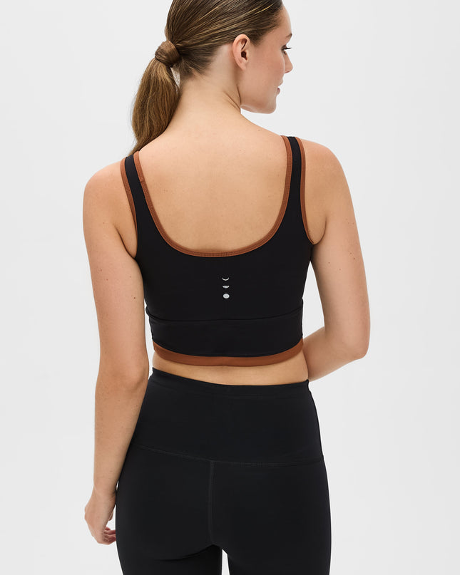 Lisse Bra Chestnut/Black