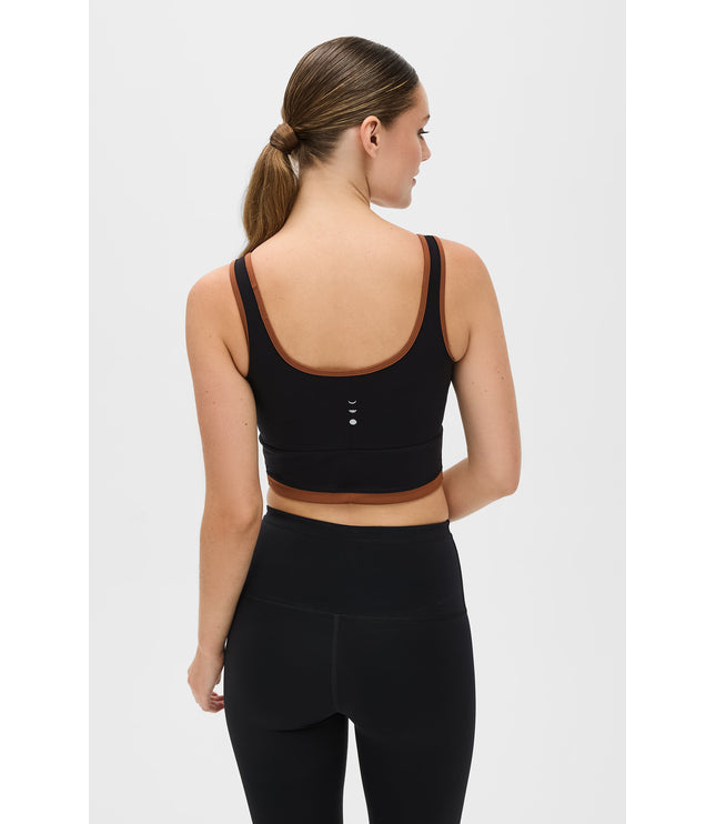 Lisse Bra Chestnut/Black