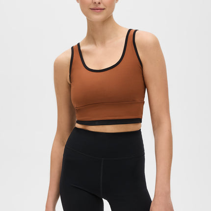 Lisse Bra Chestnut/Black