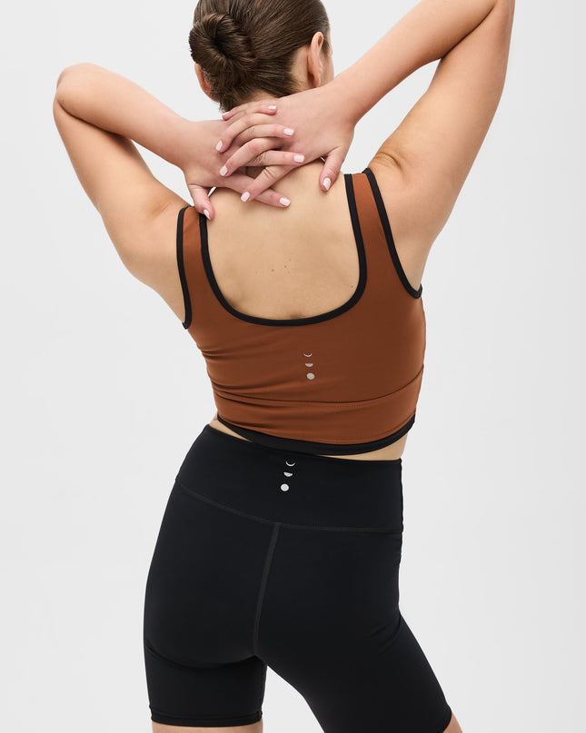 Lisse Bra Chestnut/Black