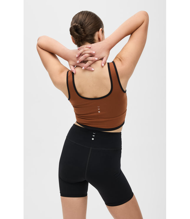 Lisse Bra Chestnut/Black