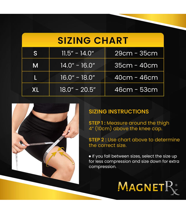 Magnetic Therapy Knee Compression Sleeves (Pair)