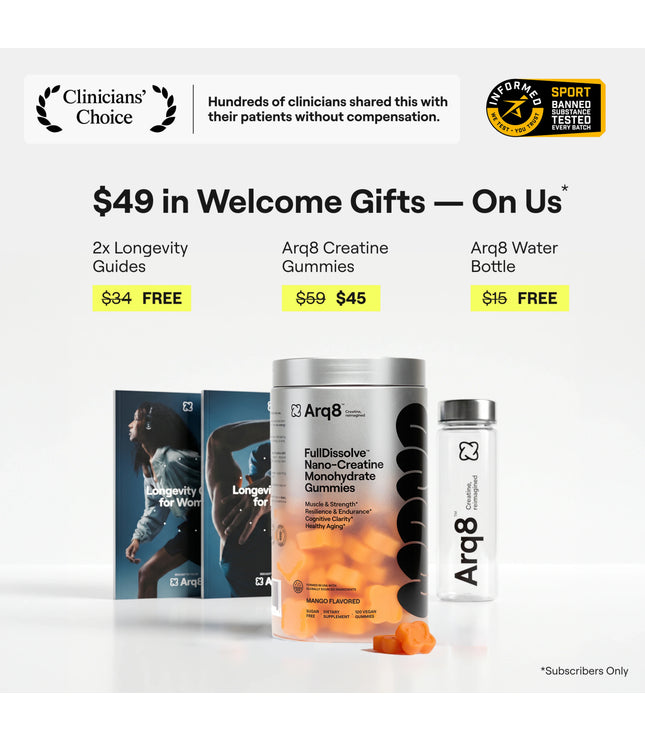 Arq8™ Creatine Monohydrate Gummies