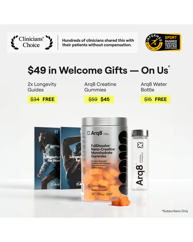 Arq8™ Creatine Monohydrate Gummies