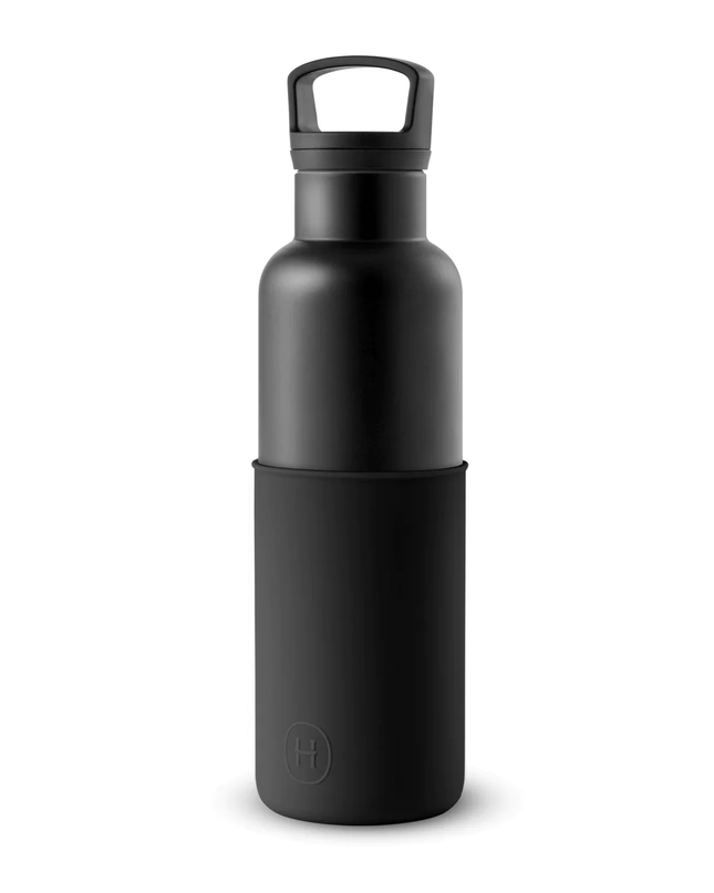 Vacuum Insulated Water Bottle - Black 20 oz