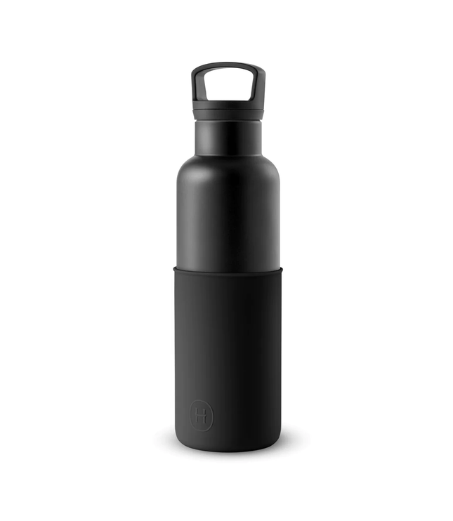 Vacuum Insulated Water Bottle - Black 20 oz