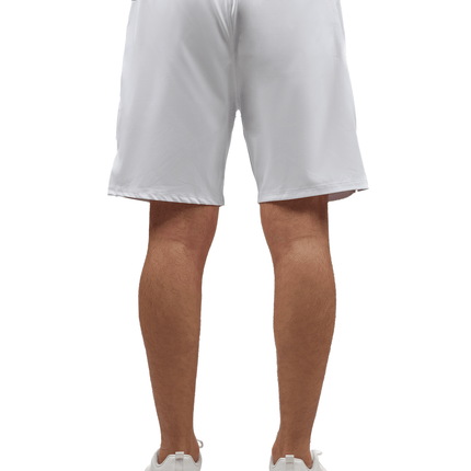 Men's Tennis Shorts - Spin Shorts with Pockets & UV Protection - White