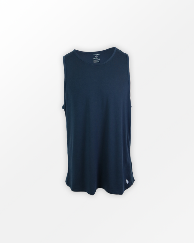 Eucalyptus Performance Tank - Navy