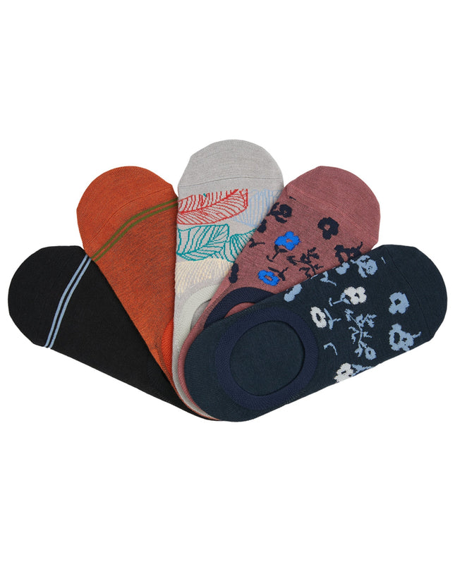 No-Show Sock 5-Pack - d5[ SMALL ]