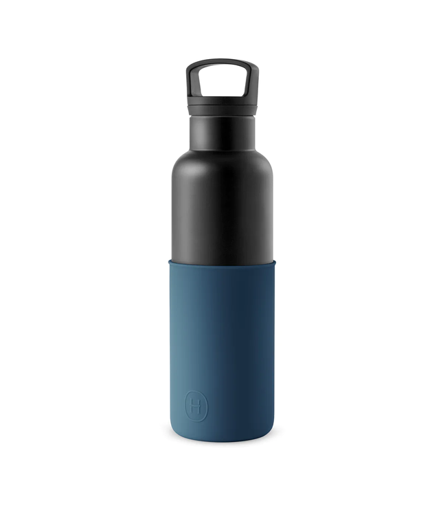 Vacuum Insulated Water Bottle - Black 20 oz