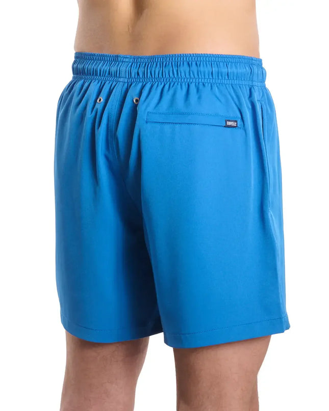 Men’s Premium Compression-Lined Hybrid Shorts – Ocean Blue