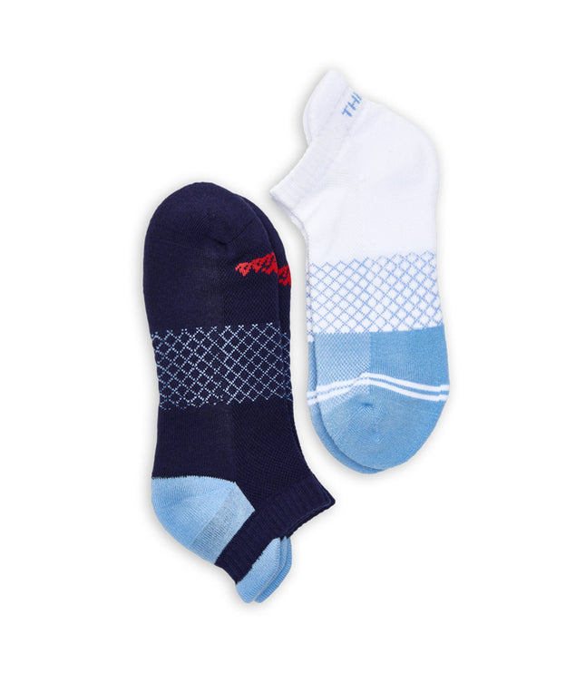 Ole Miss Ankle Socks  2 Pack
