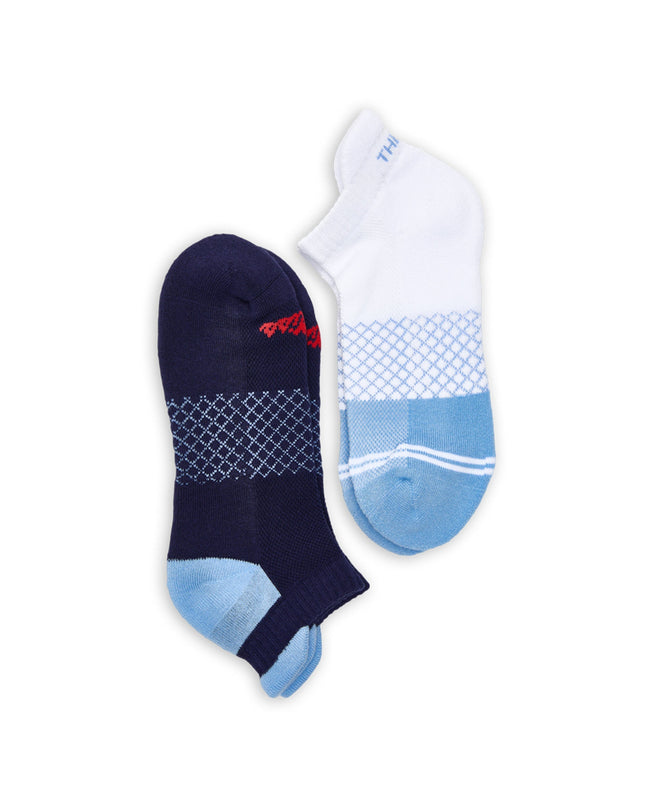 Ole Miss Ankle Socks  2 Pack