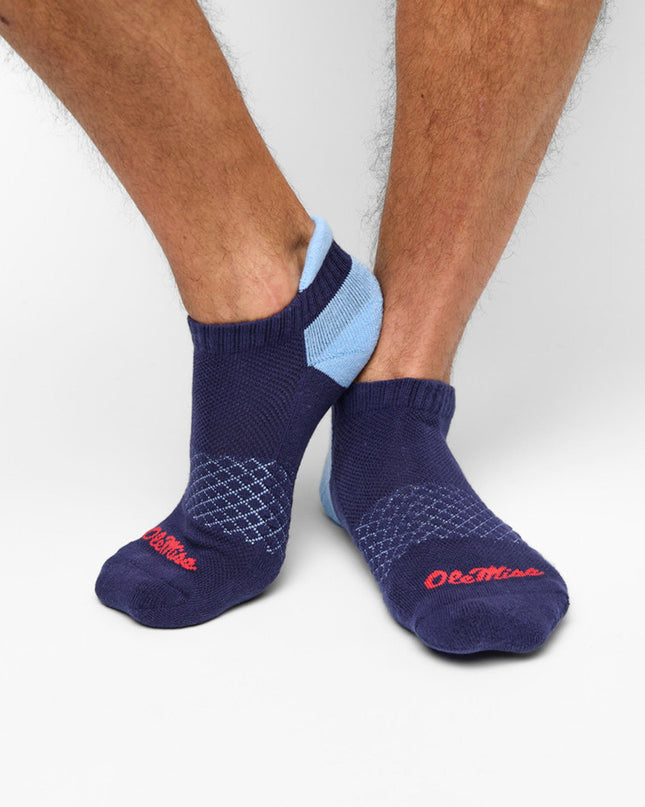 Ole Miss Ankle Socks  2 Pack