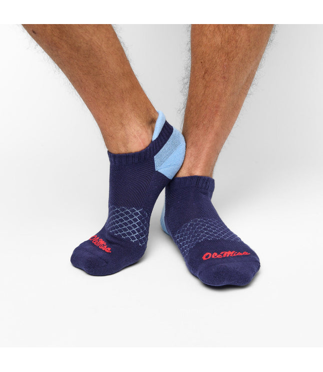 Ole Miss Ankle Socks  2 Pack