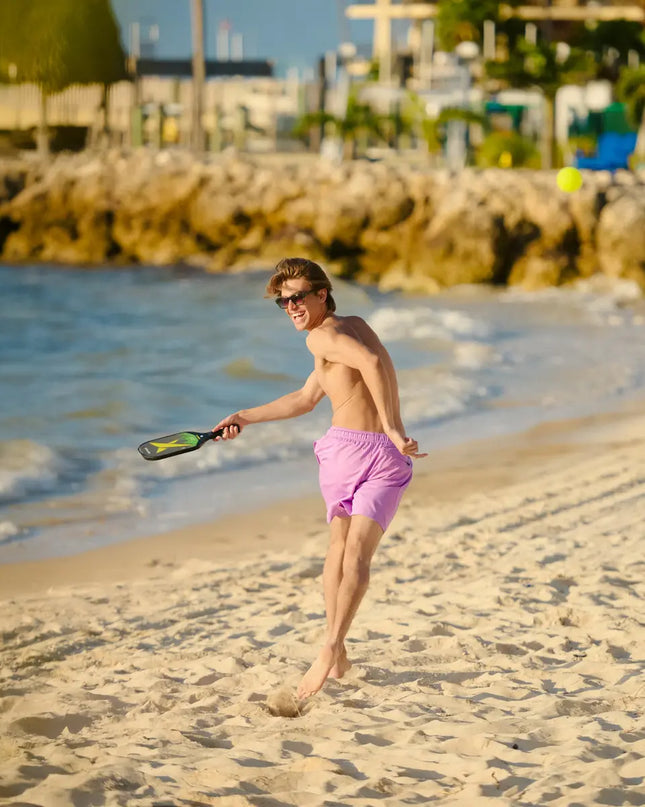Men’s Premium Compression-Lined Hybrid Shorts – Orchid Bay
