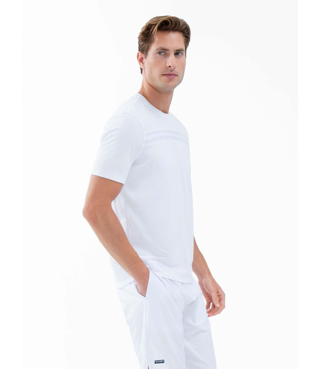 Performance Men's Tournament Short Sleeve Crew Neck - White
