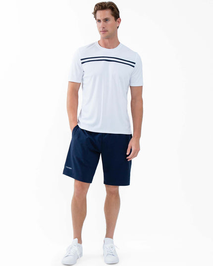 Performance Men's Tournament Short Sleeve Crew Neck - White/Midnight