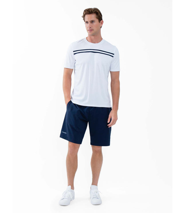 Performance Men's Tournament Short Sleeve Crew Neck - White/Midnight