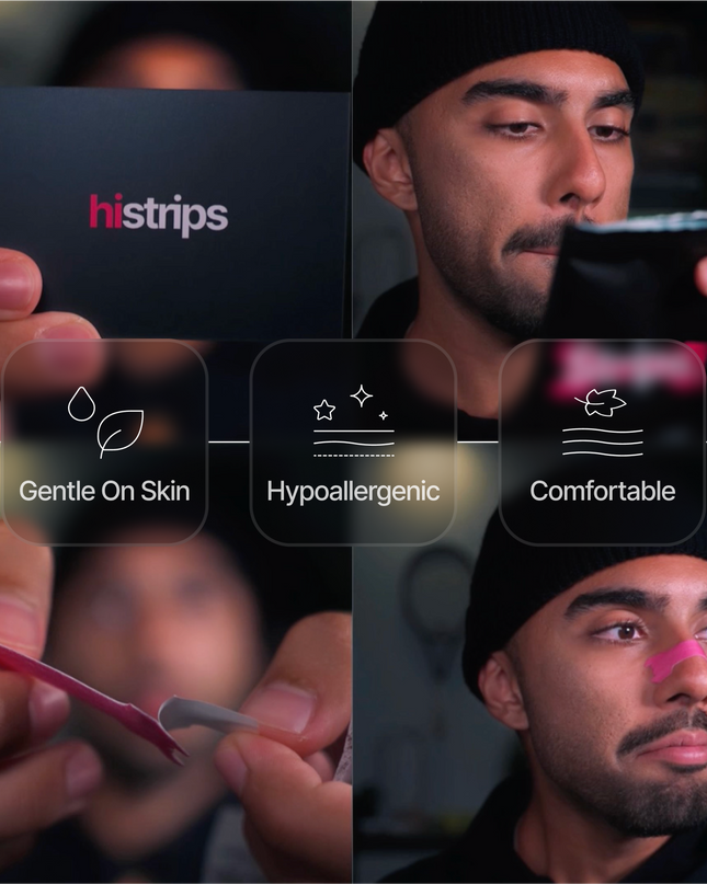 Pink Nasal Strips