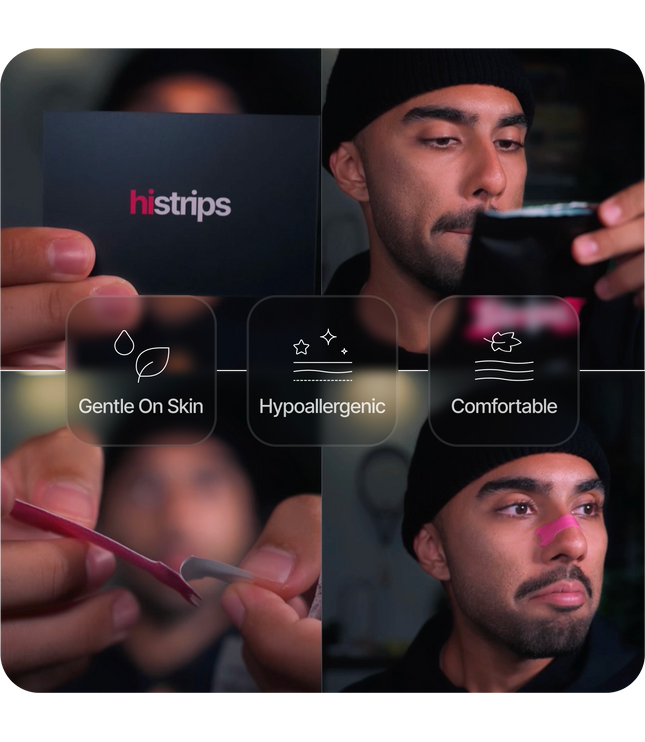 Pink Nasal Strips