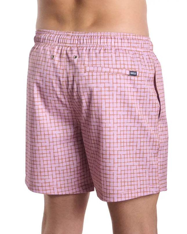 Men’s Premium Compression-Lined Hybrid Shorts – Pixel Break - Rosetide