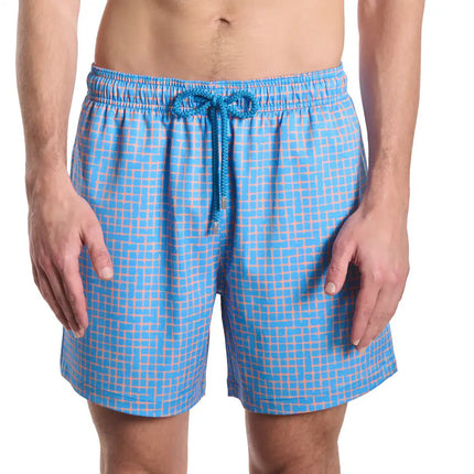 Men’s Premium Compression-Lined Hybrid Shorts – Pixel Break-Sunsplash