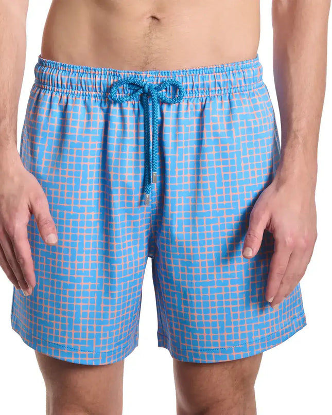 Men’s Premium Compression-Lined Hybrid Shorts – Pixel Break-Sunsplash