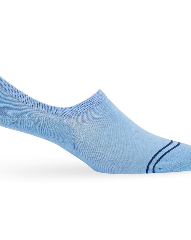 Powder Blue No-Show Socks