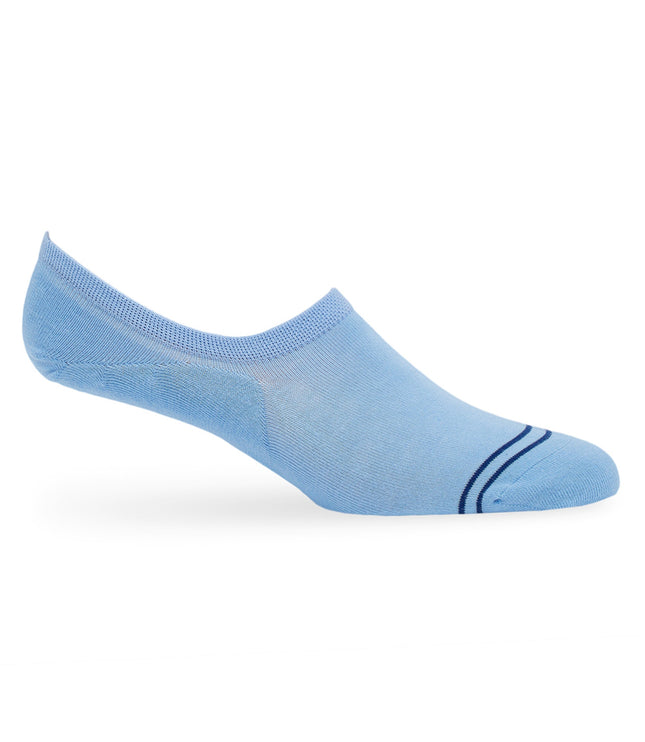 Powder Blue No-Show Socks