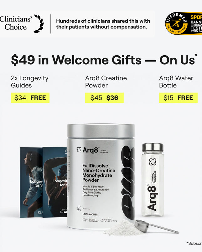 Arq8™ Creatine Monohydrate Powder