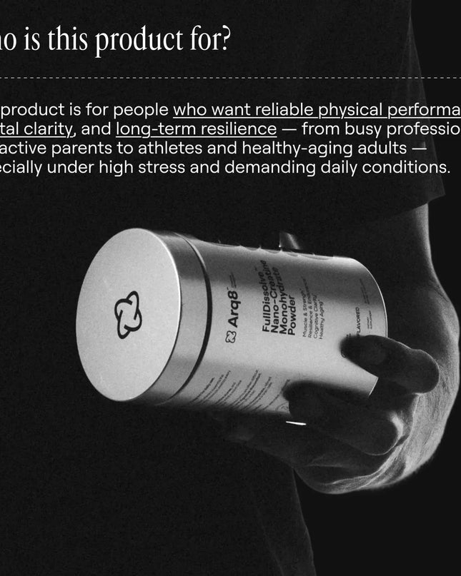 Arq8™ Creatine Monohydrate Powder