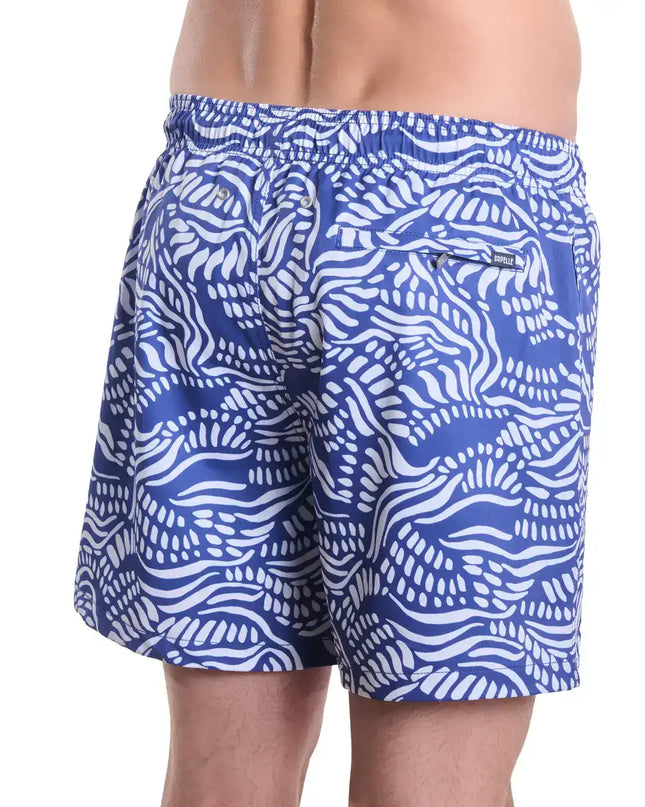Men’s Premium Compression-Lined Hybrid Shorts – Salt Spray-Harbor and Surf