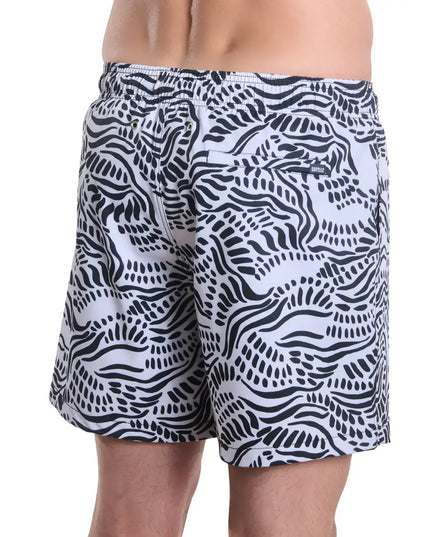 Men’s Premium Compression-Lined Hybrid Shorts – Salt Spray - Surf and Storm