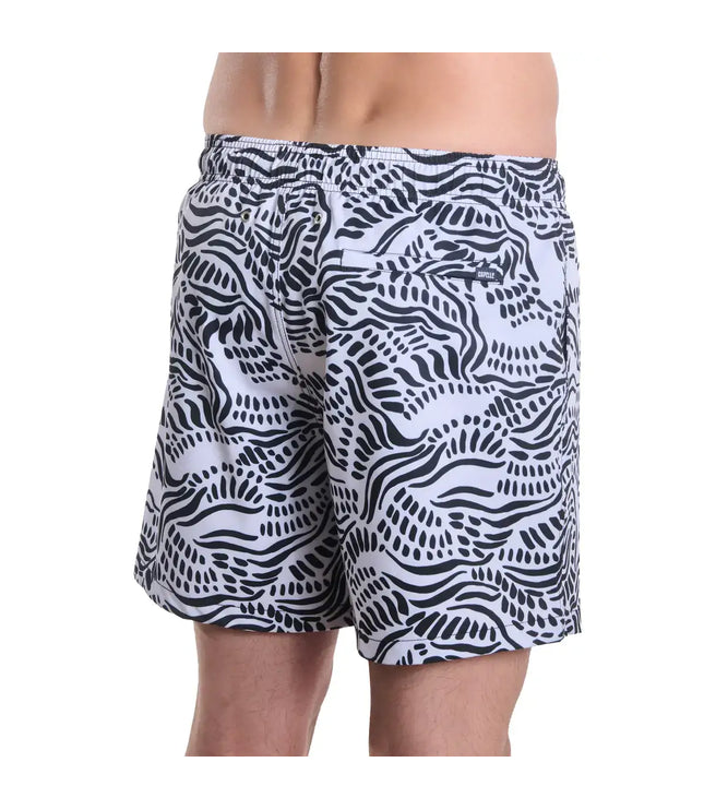 Men’s Premium Compression-Lined Hybrid Shorts – Salt Spray - Surf and Storm