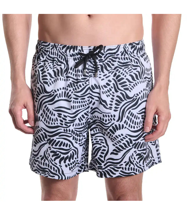 Men’s Premium Compression-Lined Hybrid Shorts – Salt Spray - Surf and Storm