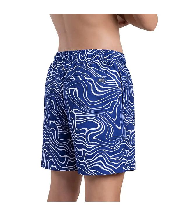 Boys Hybrid Swim & Play Shorts – Sand Waves - Harbor and Surf