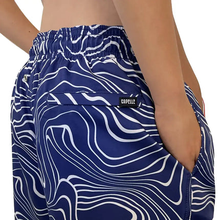 Boys Hybrid Swim & Play Shorts – Sand Waves - Harbor and Surf