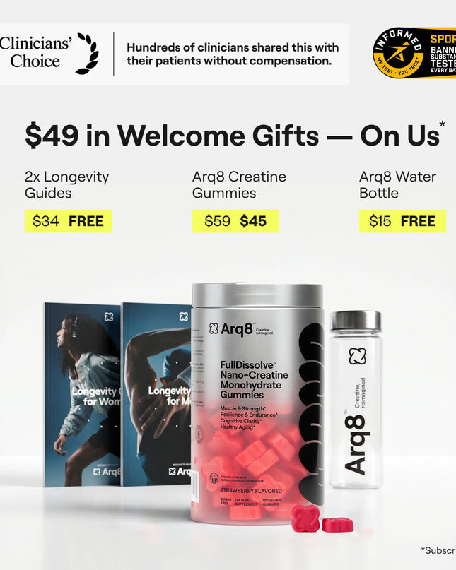 Arq8™ Creatine Monohydrate Gummies
