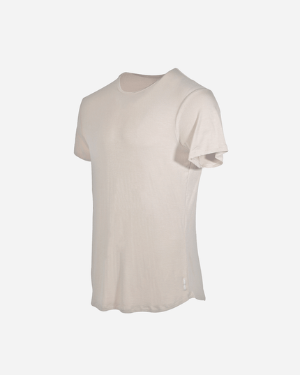 Bamboo Swift Curve-Hem Tee - Black