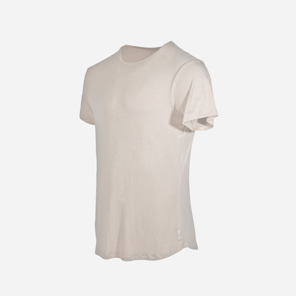 Bamboo Swift Curve-Hem T-Shirt - Heather Grey