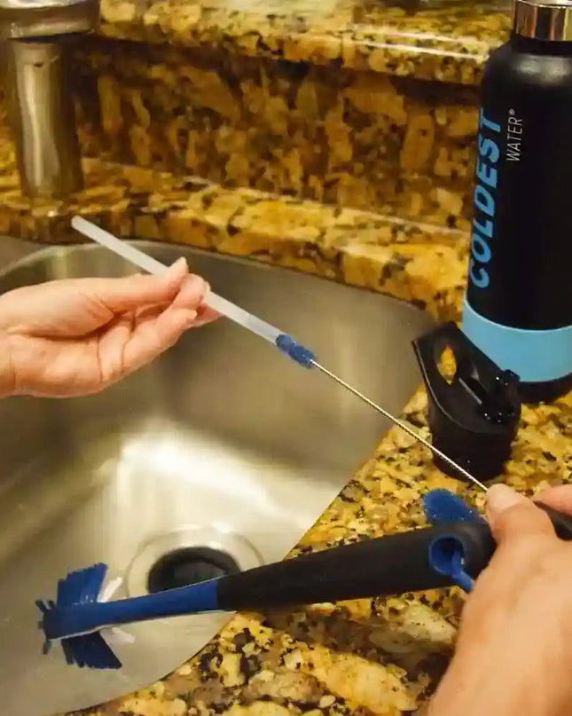 The Coldest Water Bottle Brush: 3 Tools in 1