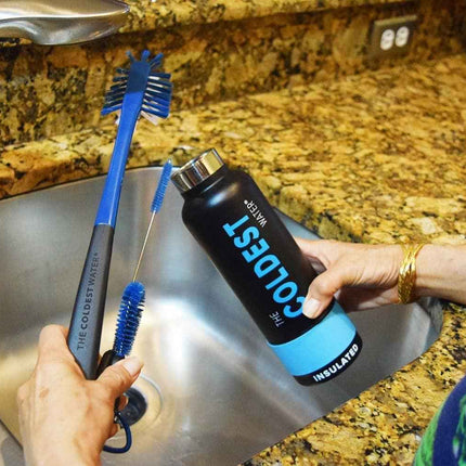 The Coldest Water Bottle Brush: 3 Tools in 1