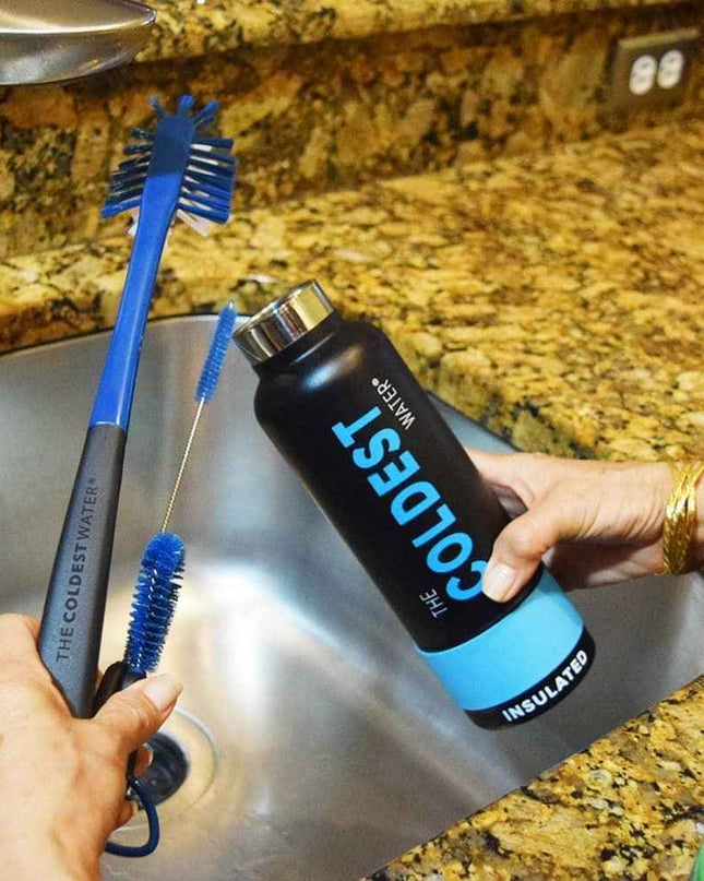 The Coldest Water Bottle Brush: 3 Tools in 1