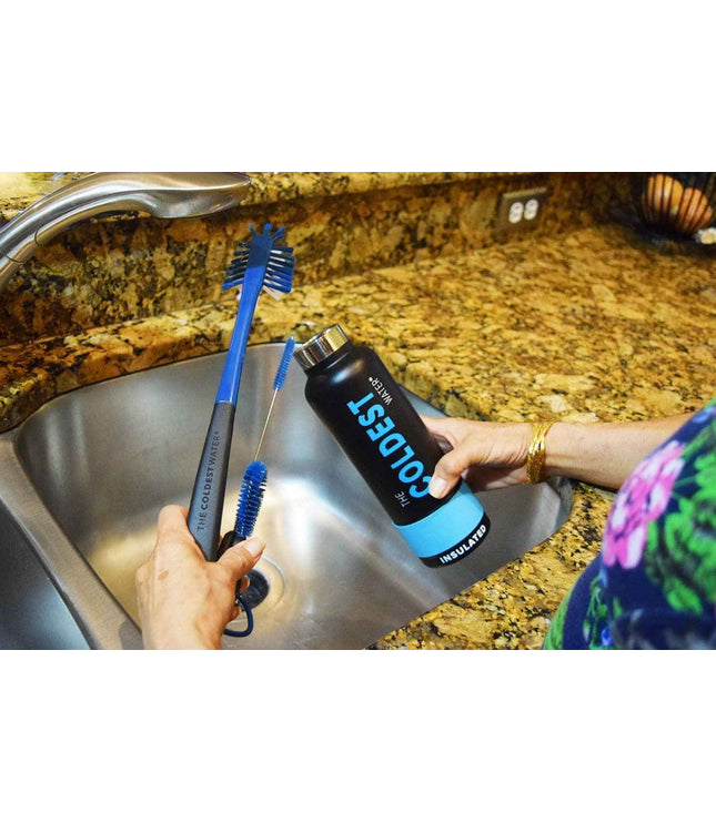 The Coldest Water Bottle Brush: 3 Tools in 1