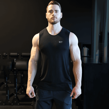 Bamboo Aerotech Tank - Training Div. Heather Grey
