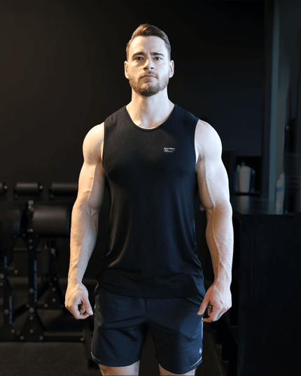 Bamboo Aerotech Tank - Training Div. Heather Grey