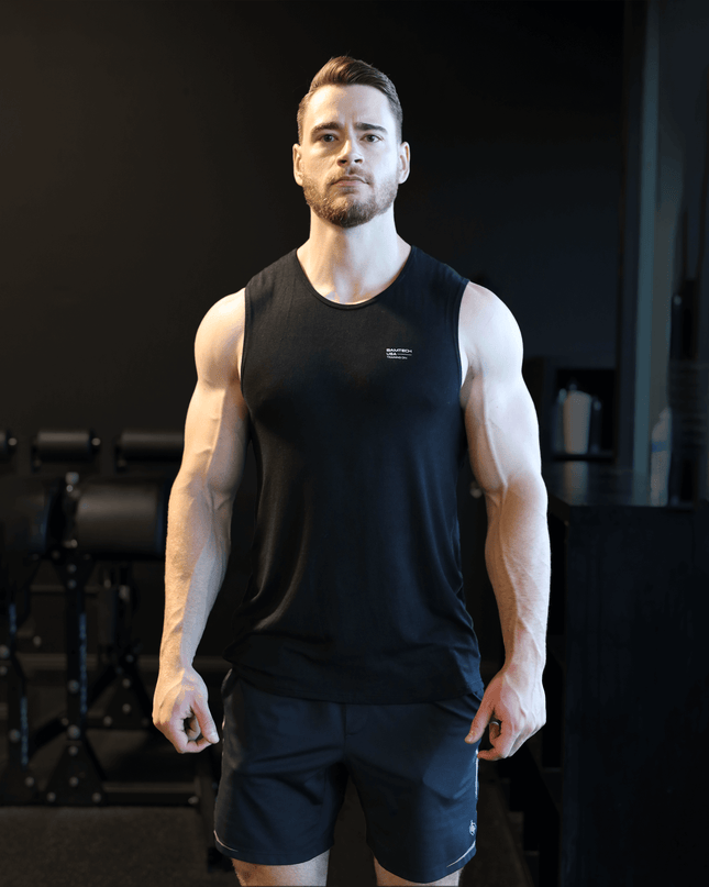 Bamboo Aerotech Tank - Training Div. Heather Grey
