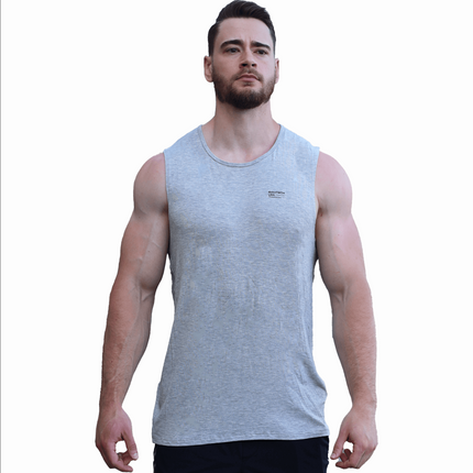 Bamboo Aerotech Tank - Training Div. Heather Grey